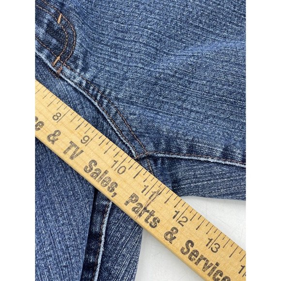 Nine West Women's Jeans Med Wash High Rise Denim Jeans Size 12 Short 30 Waist - Picture 11 of 12